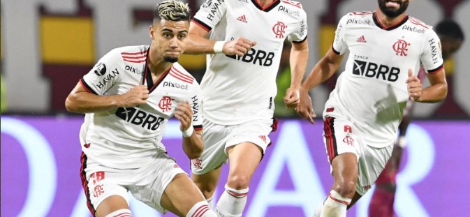 Andreas Pereira marcou o único gol da partida Flamengo