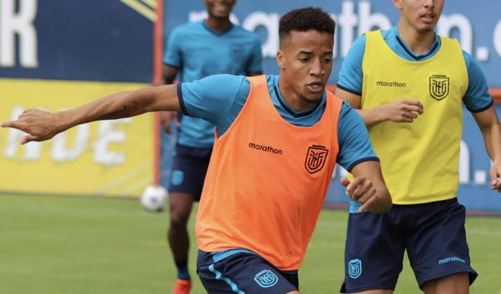 byron castillo treinando