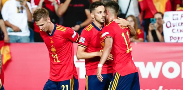 Espanha lidera o Grupo 2 da Liga das Nações