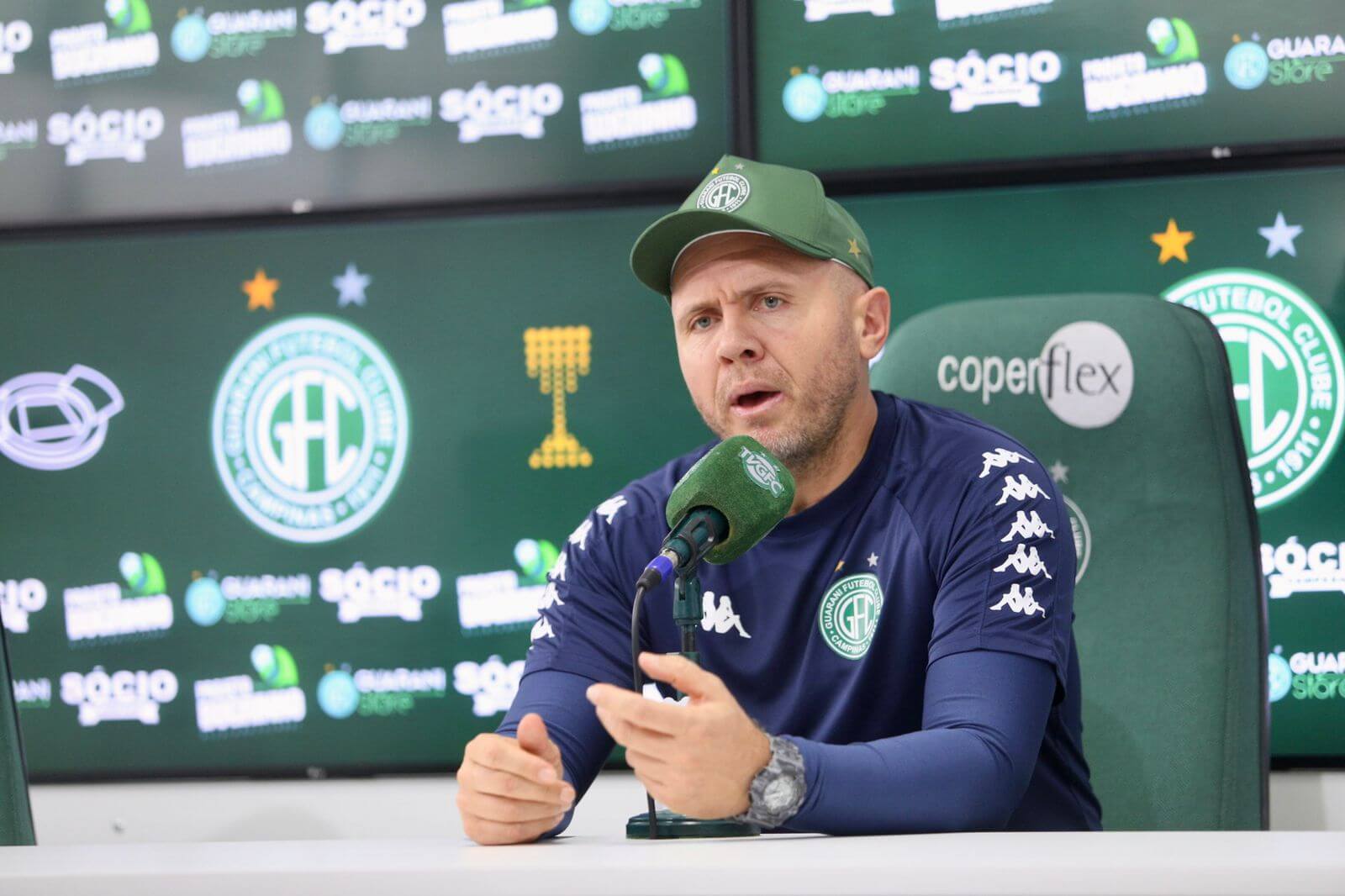 Série B: Apresentado, treinador acredita na recuperação do Guarani 1 mozart treinador guarani 02