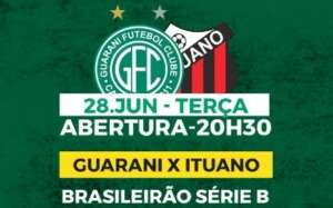 RÁDIO FI: Jogo entre Guarani e Ituano você acompanha aqui!