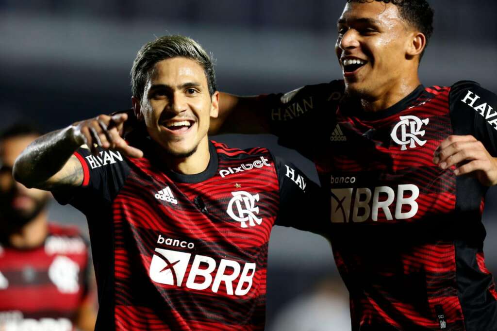 Santos 1 x 2 Flamengo - Com lei do ex, Peixe perde série invicta