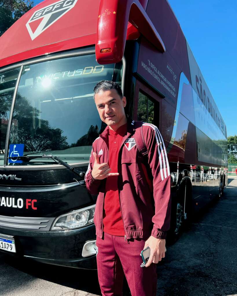 Felipe Alves treina e se coloca à disposição no São Paulo: ‘Oportunidade de ouro’