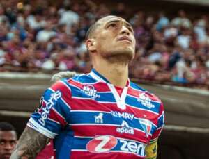 Zagueiro do Fortaleza lamenta eliminação para o Estudiantes na Libertadores