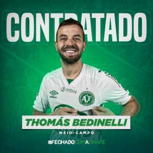 Série B: Chapecoense anuncia meia com passagens pela Itália e EUA