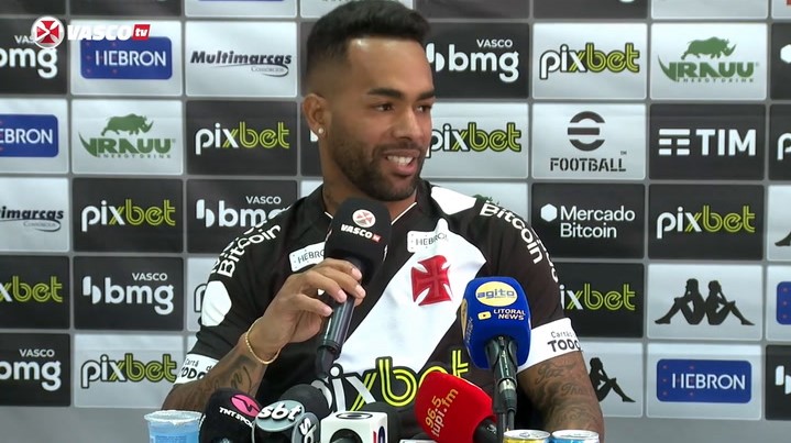 Alex Teixeira recusou proposta de outros clubes brasileiros e afirmou ''Única opção era o Vasco''