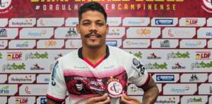 Série C: Campinense-PB oficializa chegada de atacante de time algoz do Vasco na Copa do Brasil