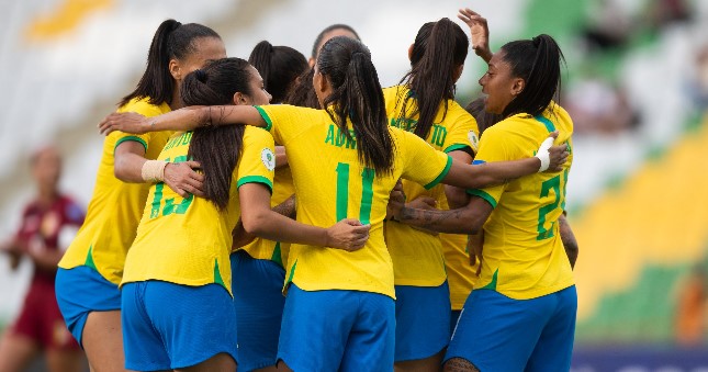 Brasil já está nas semi da Copa América Feminina