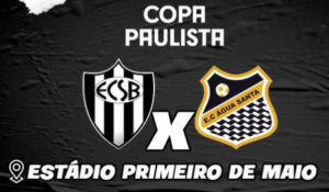 EC São Bernardo x Água Santa - Bernô busca primeira vitória