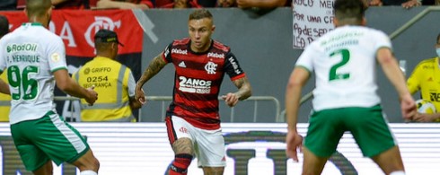 Cebolinha estreou com a camisa do Flamengo