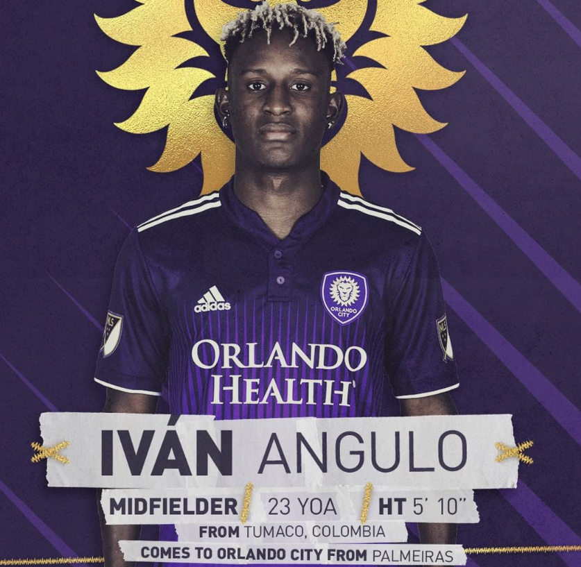 Palmeiras acerta empréstimo de Iván Angulo ao Orlando City