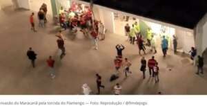 Flamenguistas invadem o Setor Norte do Maracanã. Veja !