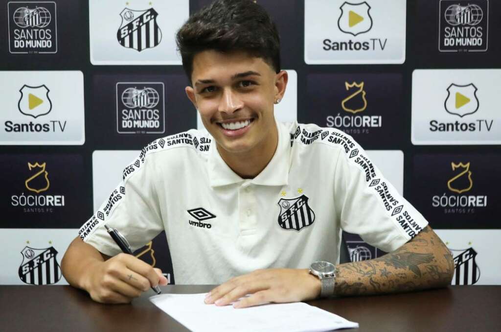 Santos renova contrato de joia da base até 2024