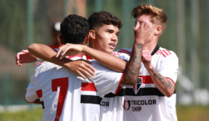 PAULISTA SUB-17: São Paulo goleia; Santos garante classificação