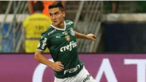 Atuesta faz primeiro gol e foca evolução no Palmeiras