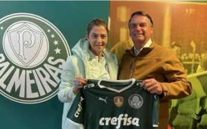 Jogo do Palmeiras teve a presença de Bolsonaro no Allianz