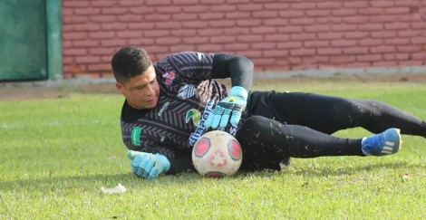 Juliano, goleiro do Comercial na Copa Paulista