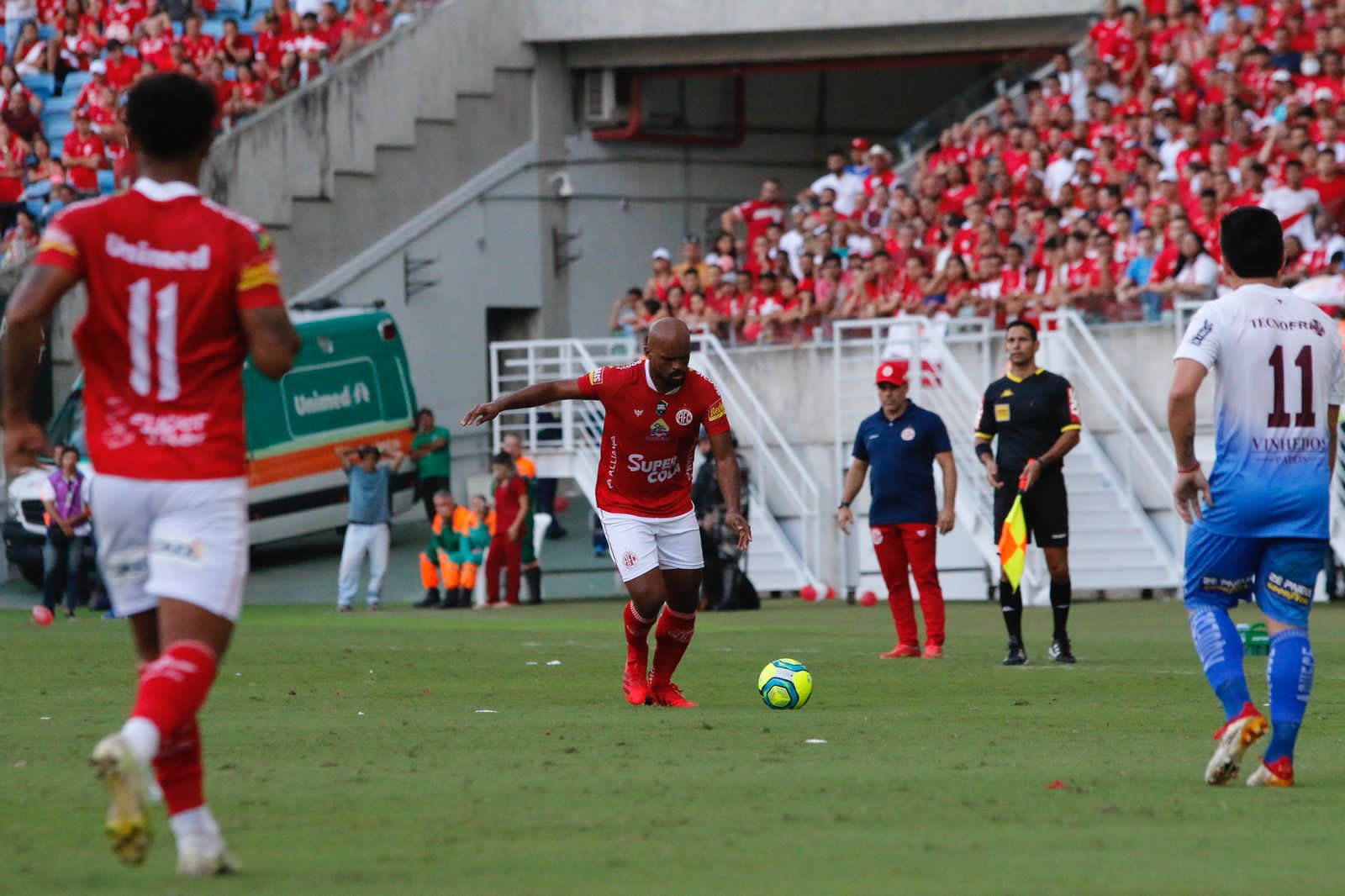 A SENSACIONAL ARENA do AMÉRICA DE NATAL, que já ESTÁ SENDO USADA! 