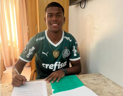 Gabriel Cardoso Palmeiras assinatura 2022