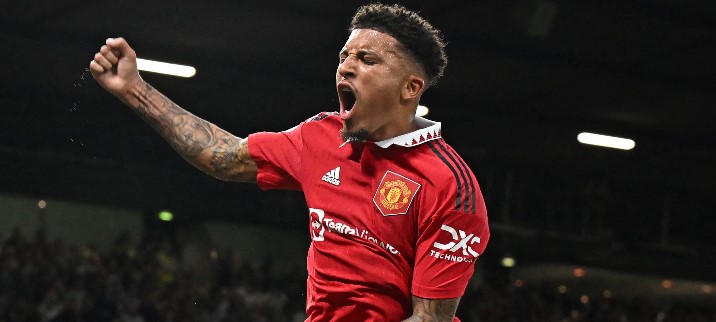 Sancho, atacante do Manchester United