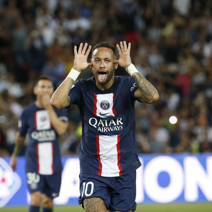 FRANCÊS: Com 2 gols de Neymar, PSG goleia Montpellier na segunda rodada