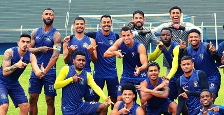 Portuguesa x São Caetano - Valendo vaga nas quartas de final 2 Elenco do São Caetano