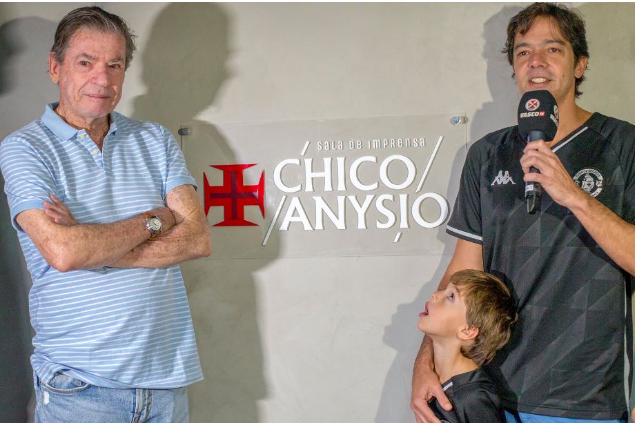 Série B: Sala de imprensa Chico Anysio foi inaugurada pelo Vasco
