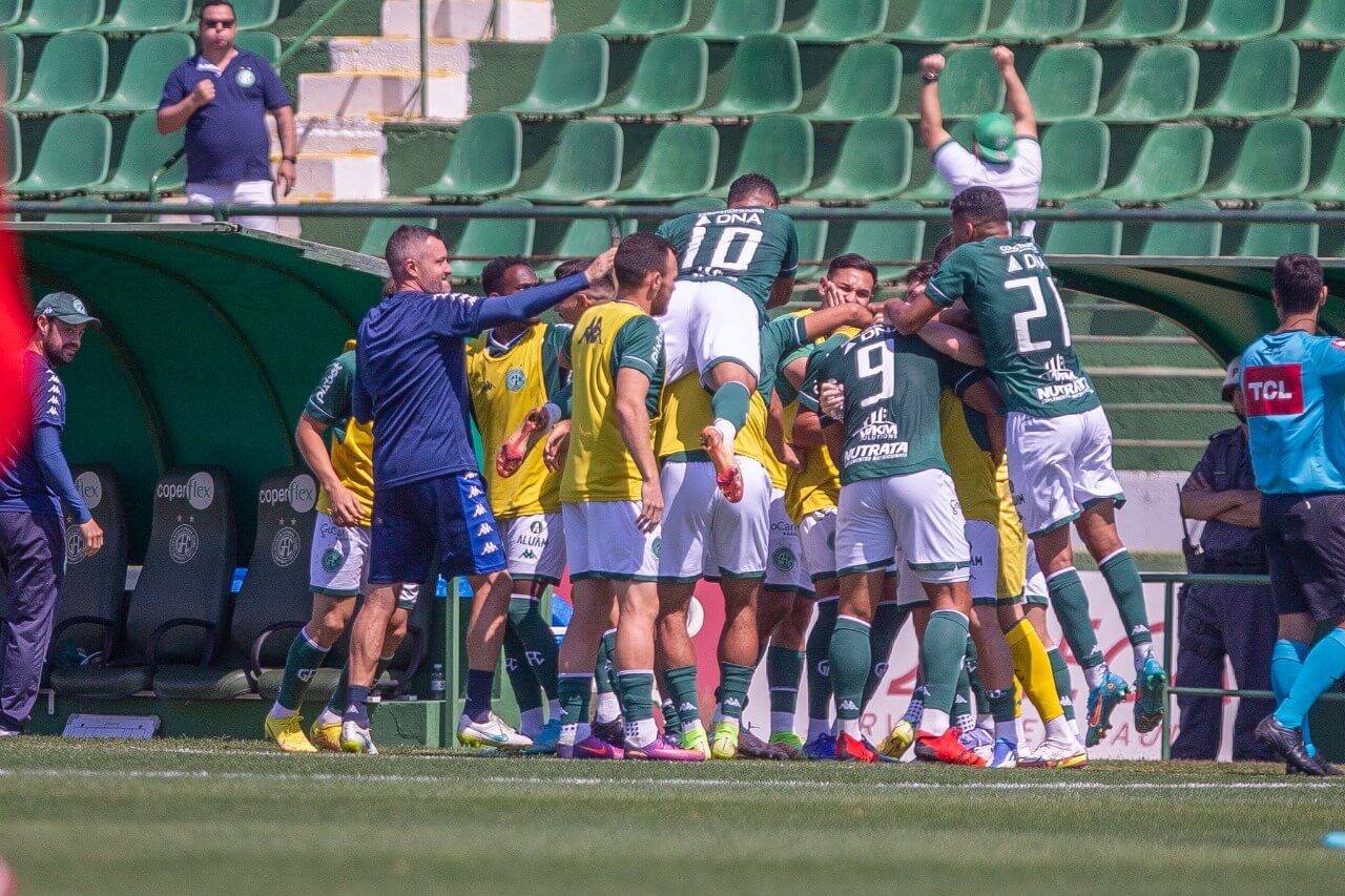 SÉRIE B: Guarani ganha respiro e se beneficia de empate em confronto direto