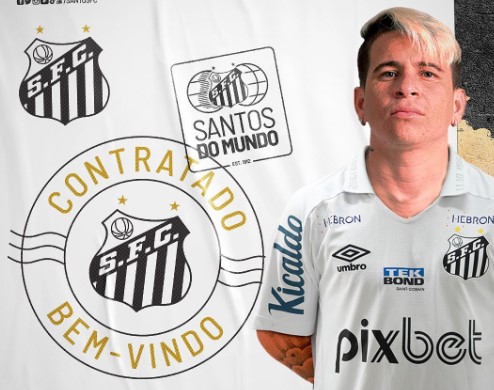 Santos anuncia volta de atacante vice-campeão da Libertadores