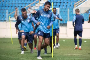 Série C: Confiança termina preparação para enfrentar o Brasil de Pelotas