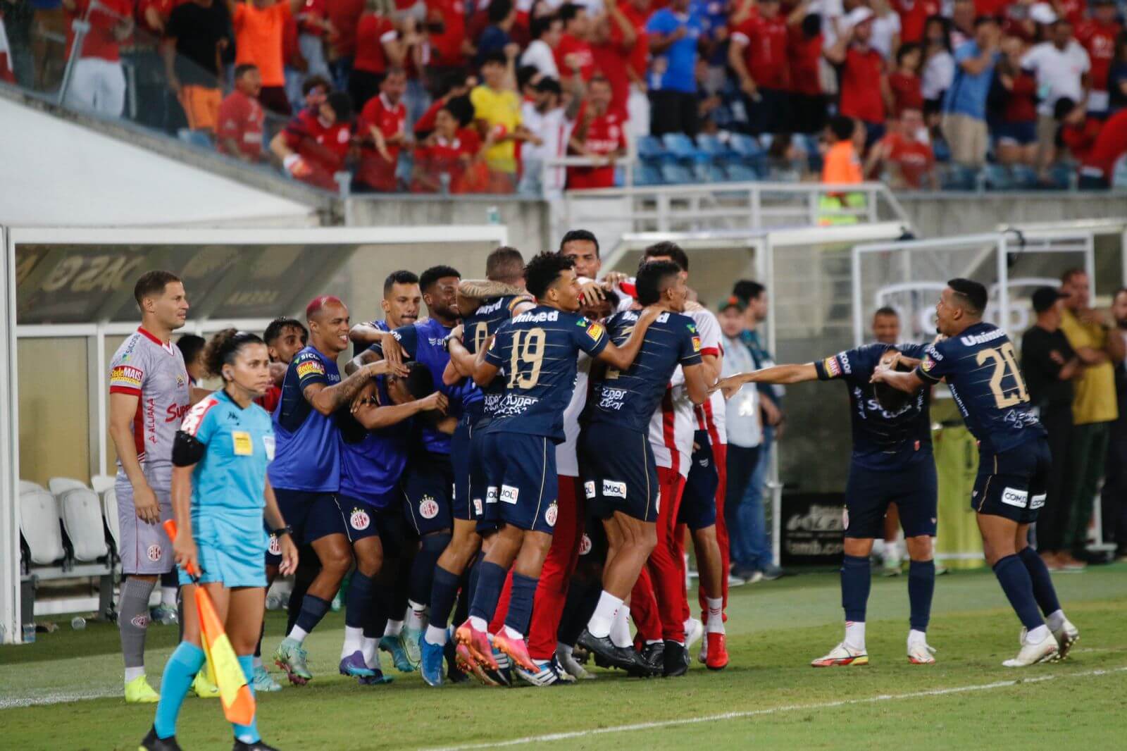 América-RN 2 x 0 São Bernardo-SP - Mecão em vantagem por vaga na final da  Série D
