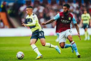 INGLÊS: Haaland marca, mas Aston Villa busca empate com o City e ajuda o Arsenal
