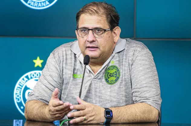 Guto Ferreira, técnico do Coritiba