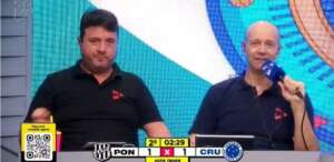 Narrador abandona transmissão de jogo da Série B por dor de barriga. VEJA VÍDEO!