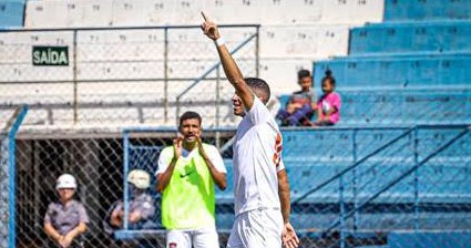 Copa Paulista: Atacante do Desportivo Brasil acredita em briga por título 2 Kaynan, atacante do Desportivo Brasil na Copa Paulista