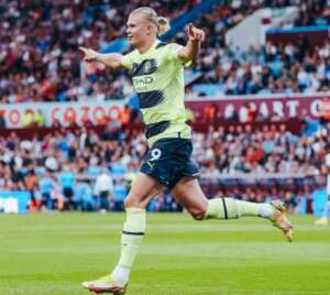 Pai de Haaland diz que concorrência com Benzema fez o filho dizer não ao Real