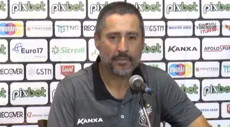 Carlos Pimentel, técnico do Ituano na Série B do Campeonato Brasileiro Brasileirão