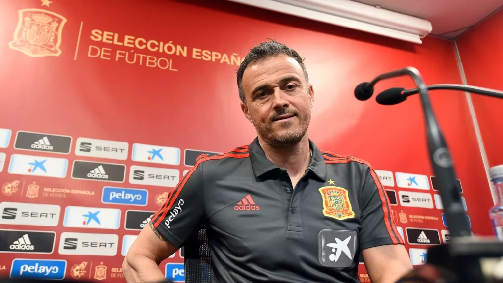 Liga das Nações: Luis Enrique mostra alívio com vaga da Espanha: 'Antídoto contra a tristeza' 2 Luis Enrique 1
