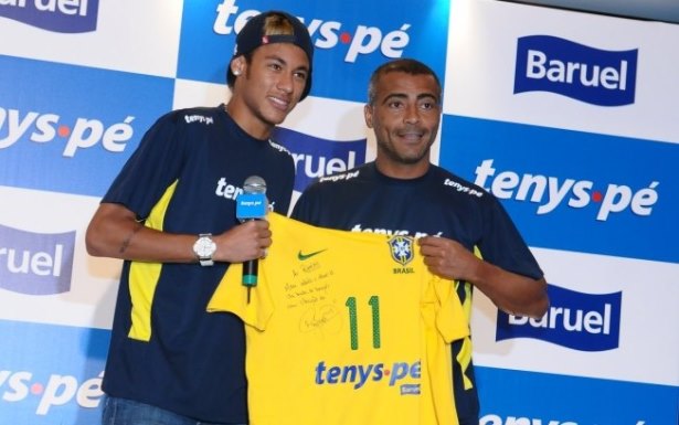 Neymar e Romario