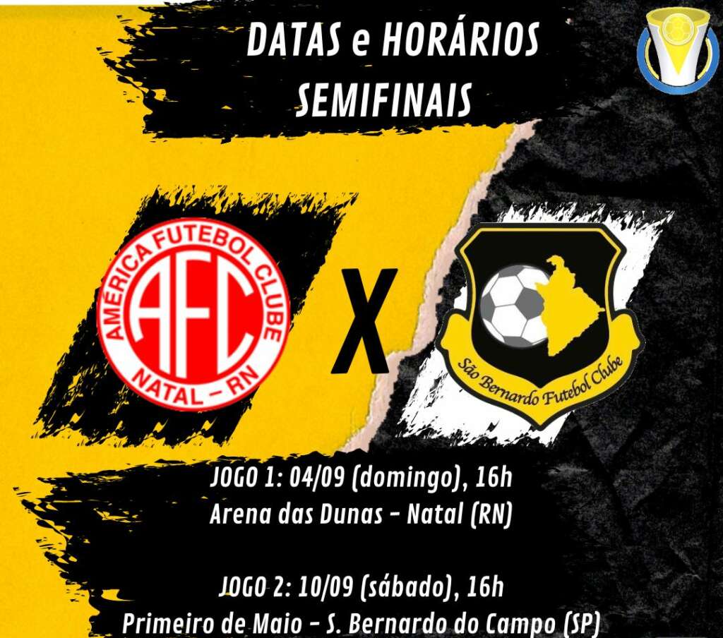 Série D: São Bernardo se prepara para embarque a Natal 2 Flyer São Bernado