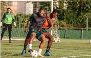 Série B: Sampaio Corrêa inicia preparações contra Grêmio com o grupo completo