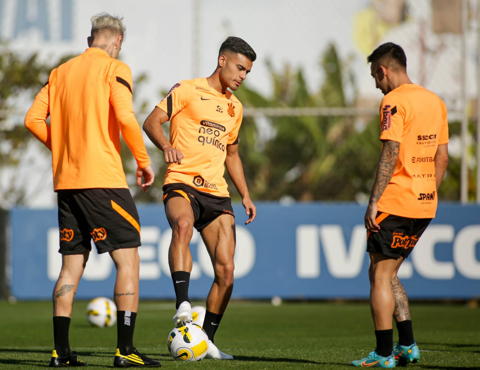 corinthians treino