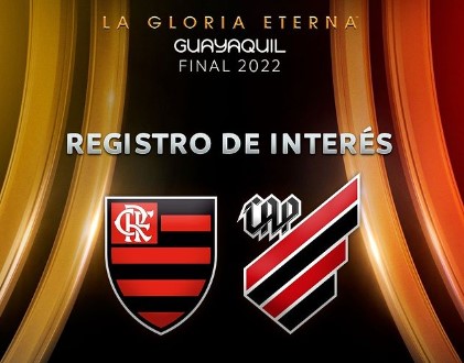 Libertadores: Conmebol divulga venda de ingressos para final entre Flamengo e Athletico