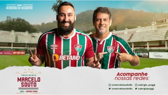 Marcelo Souto anuncia pré-candidatura à presidência do Fluminense