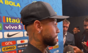 Pergunta sobre Mbappé irrita Neymar após partida da Seleção