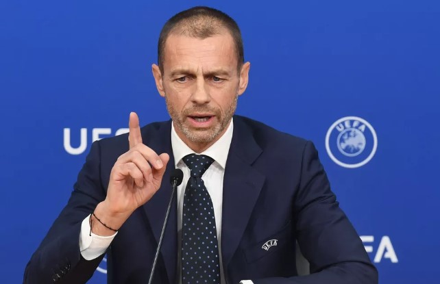 Ministra alemã pede à Uefa a retirada de Belarus do Campeonato Europeu de 2024 2 presidente uefa