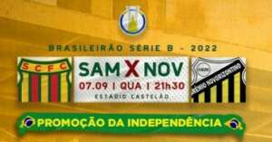 Série B: Sampaio Corrêa faz 