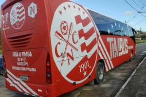 Série B: Náutico terá seu ônibus leiloado para pagar dívidas