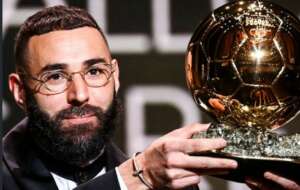 Benzema vence Bola de Ouro e Top 10 fica sem Cristiano Ronaldo e Messi