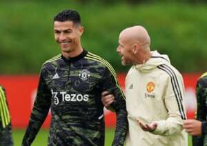 Ten Hag confirma Cristiano Ronaldo em jogo da Liga Europa após afastamento